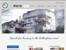 Tablet Screenshot of bellinghamhousing.com
