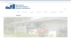 Desktop Screenshot of bellinghamhousing.org